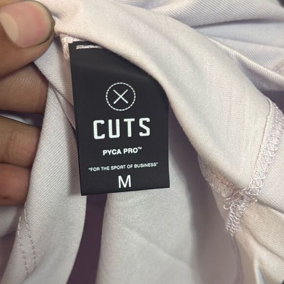 Cuts Clothing Men's Long Sleeve Curve Hem Crew NeckSignature Fit Tee- M - Picture 5 of 6